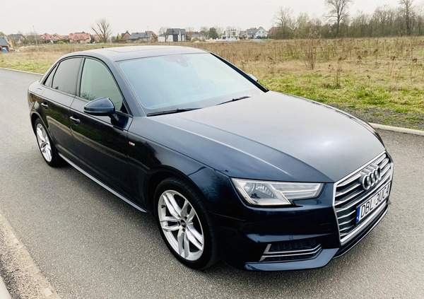 Audi A4 cena 78500 przebieg: 151000, rok produkcji 2017 z Bolesławiec małe 301